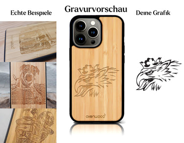 INDIVIDUEL iPhone 15 Pro bambou plastique